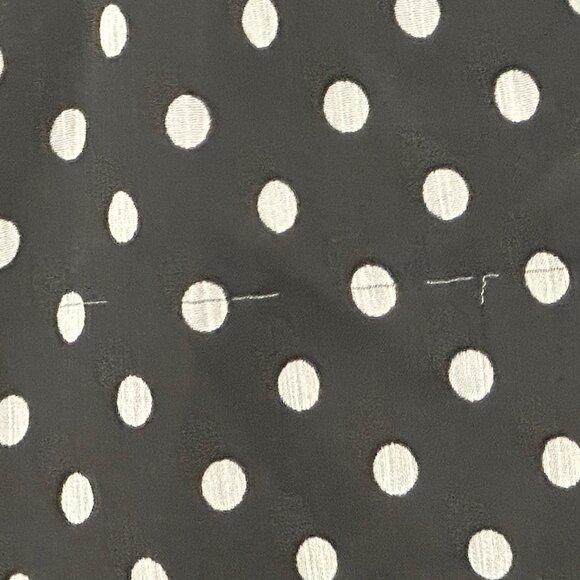 Motherhood Maternity Black Dress White Dots Size S - Picture 3 of 4